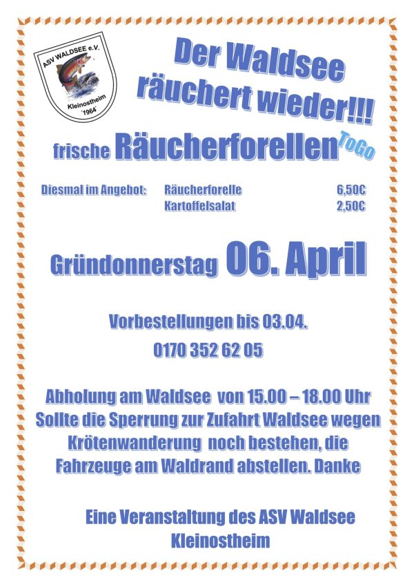Plakat Gründonnerstag 06.04.23